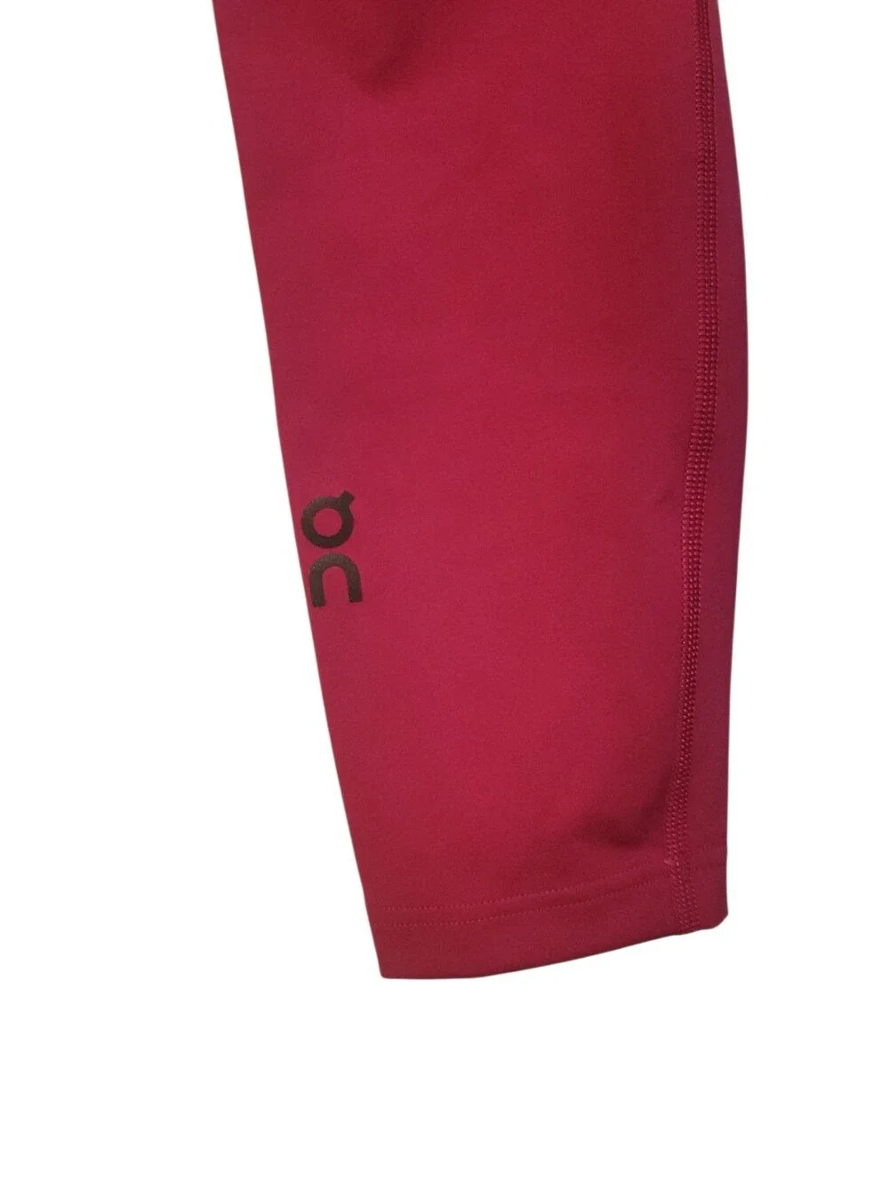 On Performance Tights 7/8 Leggings Pink High Rise Pocket Running Yoga Medium - Picture 8 of 14